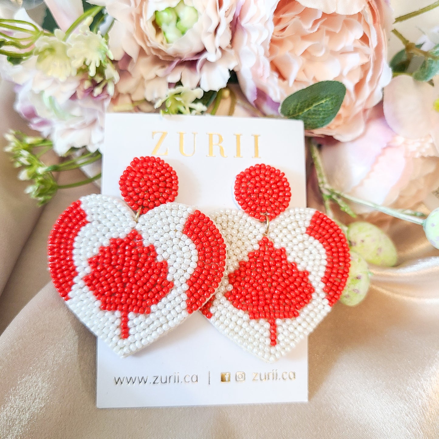 Canada in my heart Earrings