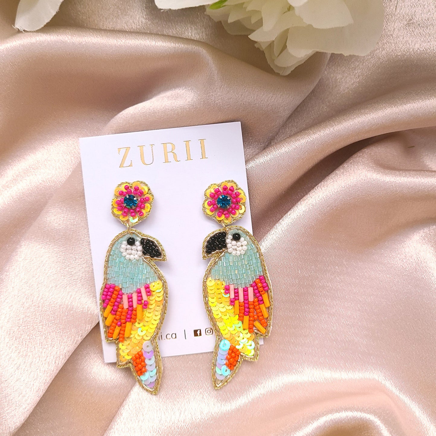 Birdie Earrings Turquoise