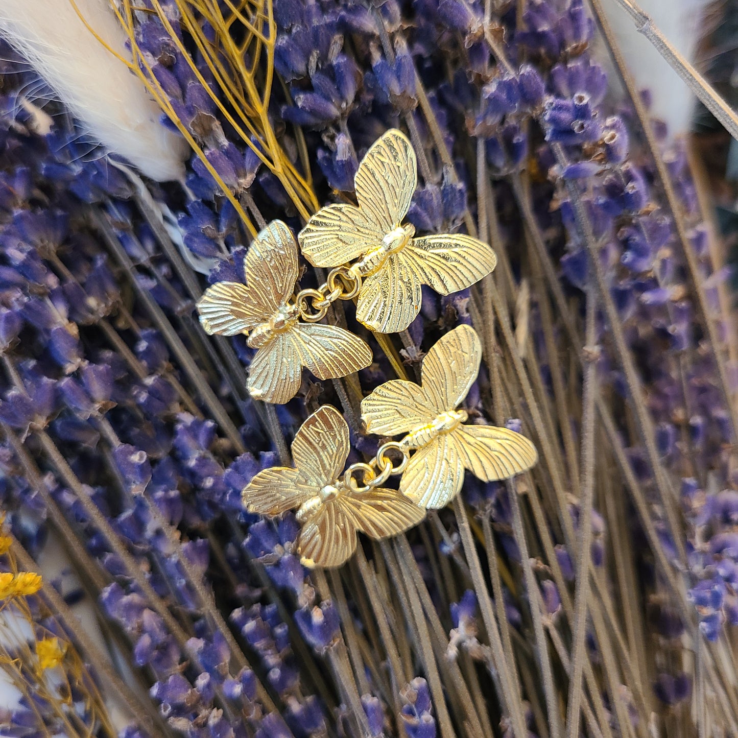 Double Butterfly earrings