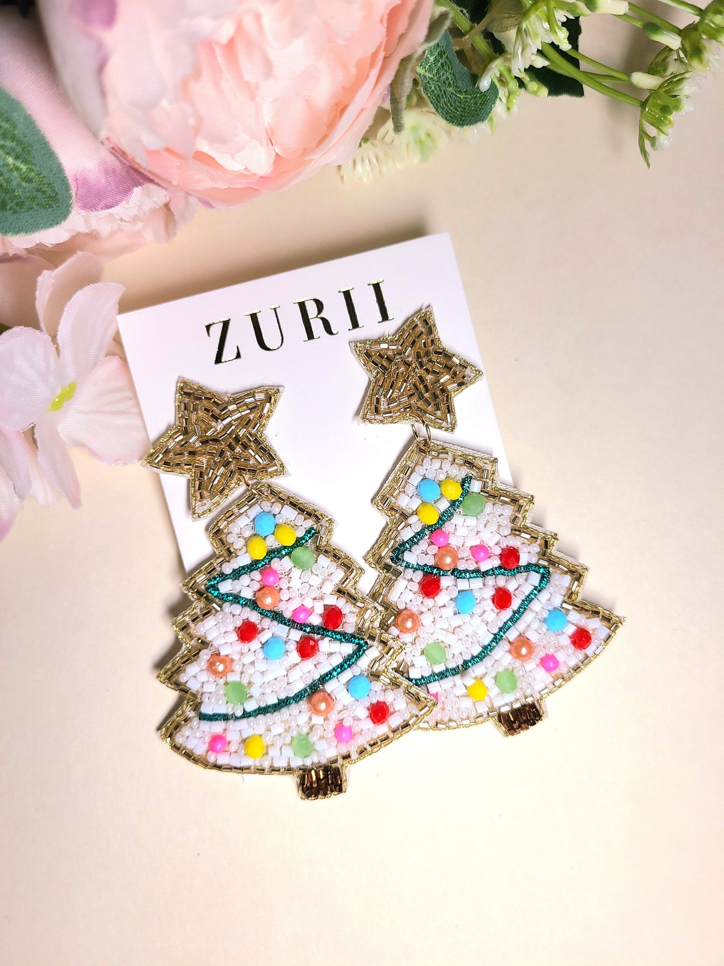 Christmas Tree earrings