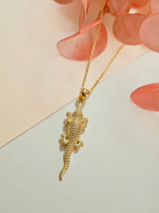 Alligator necklace