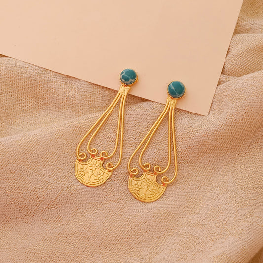 Rani earrings- Turquoise