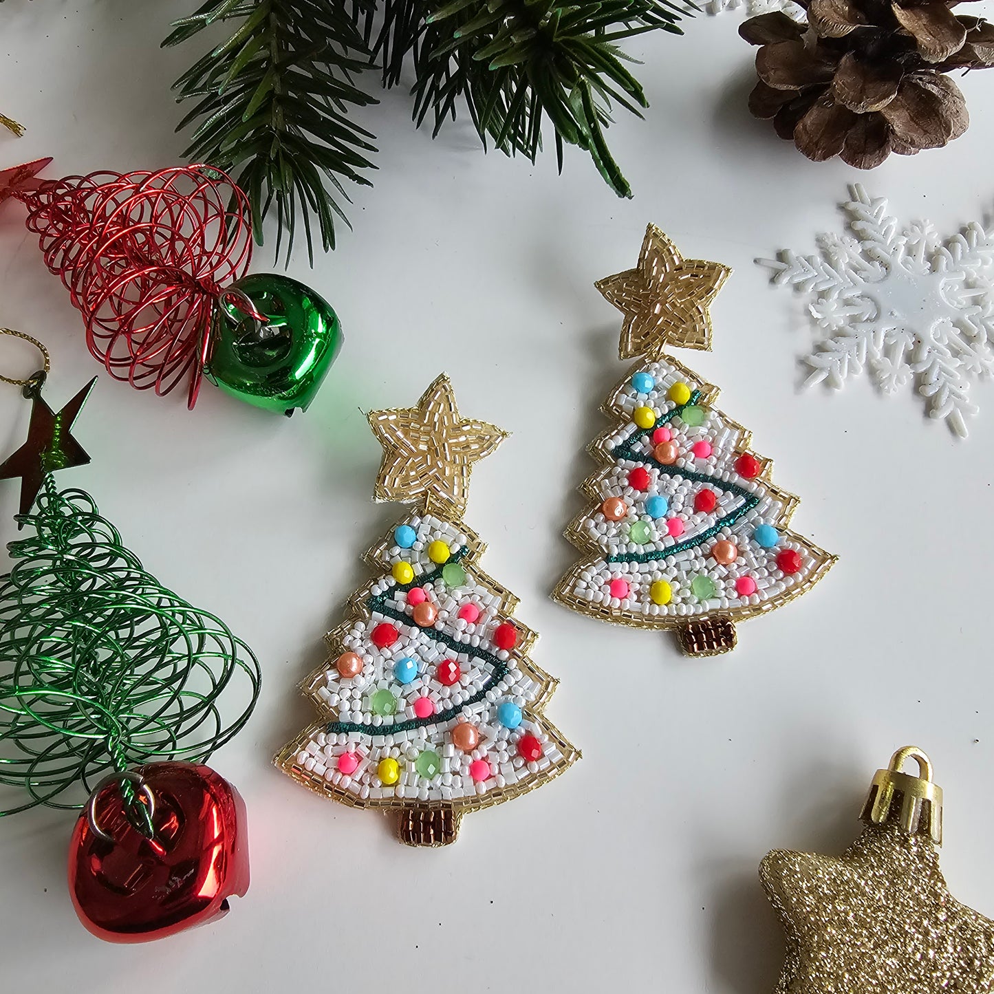 Christmas Tree earrings