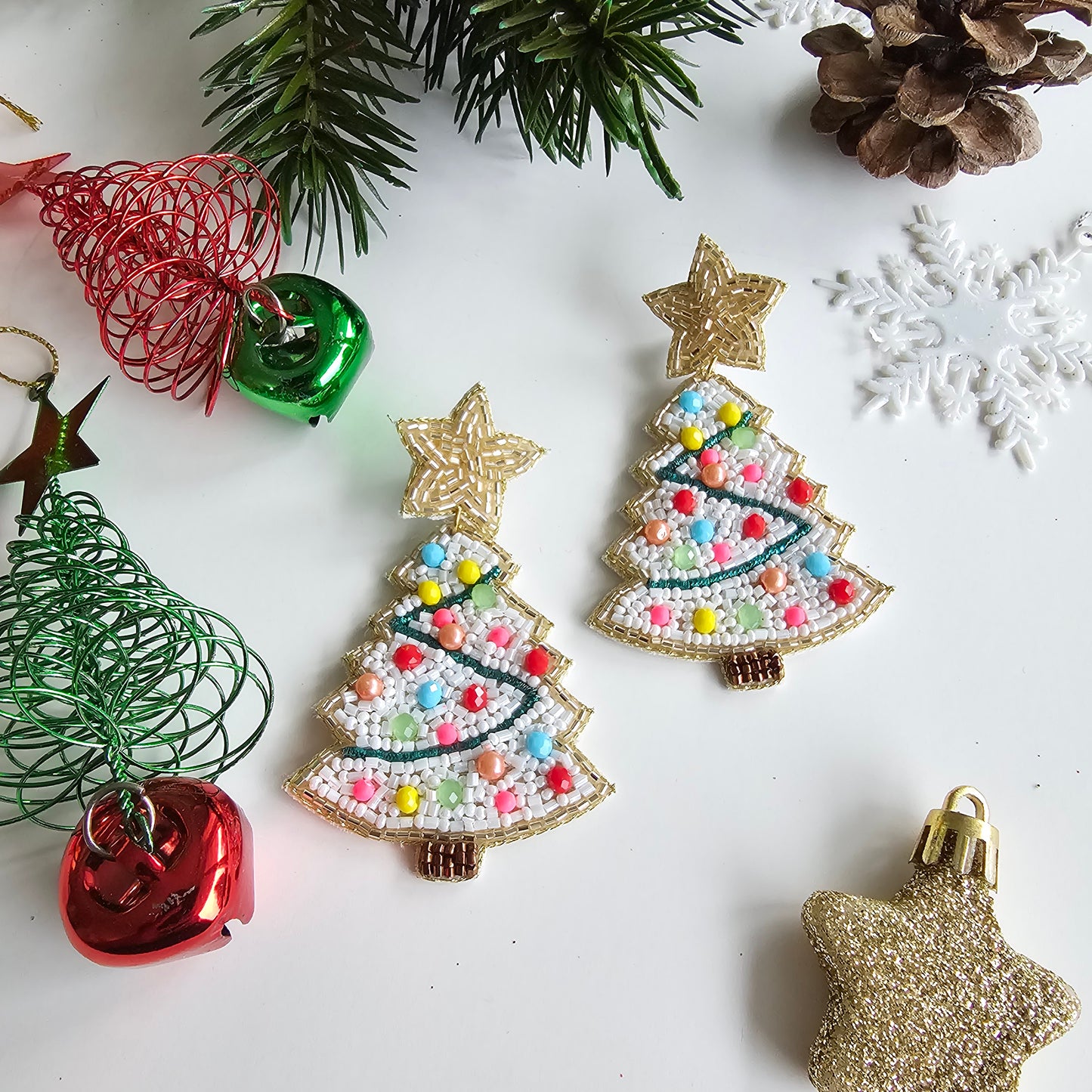 Christmas Tree earrings