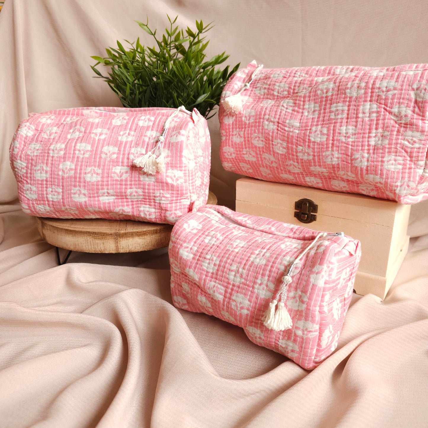 Light pink bags