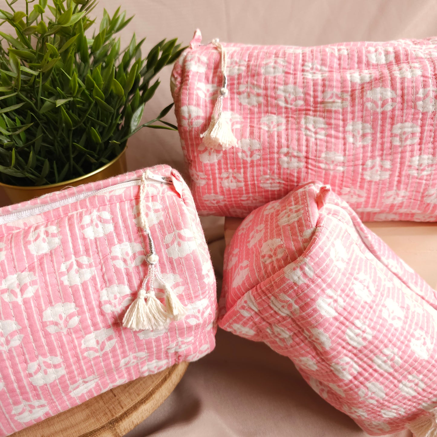 Light pink bags