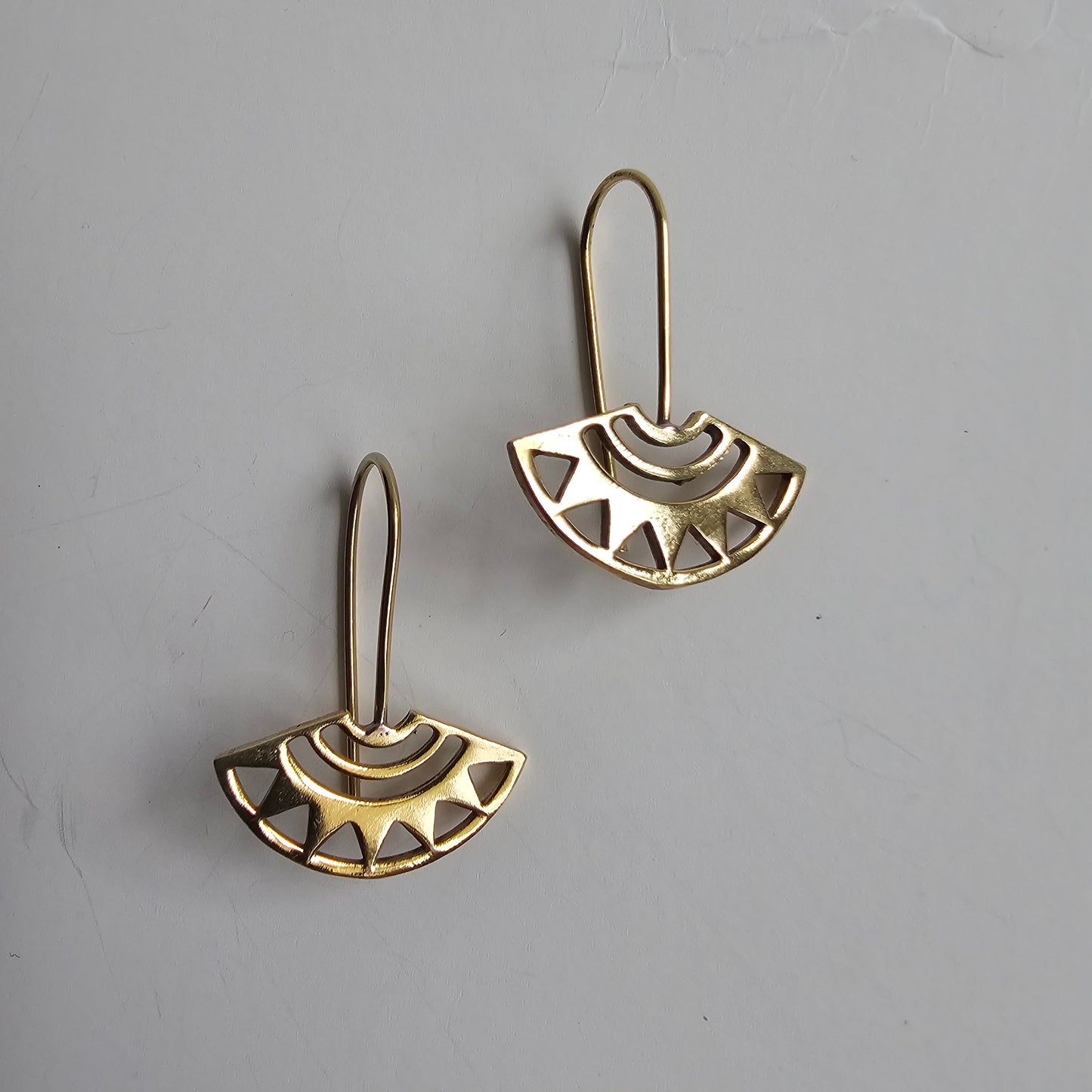 Sunmoon hook earrings