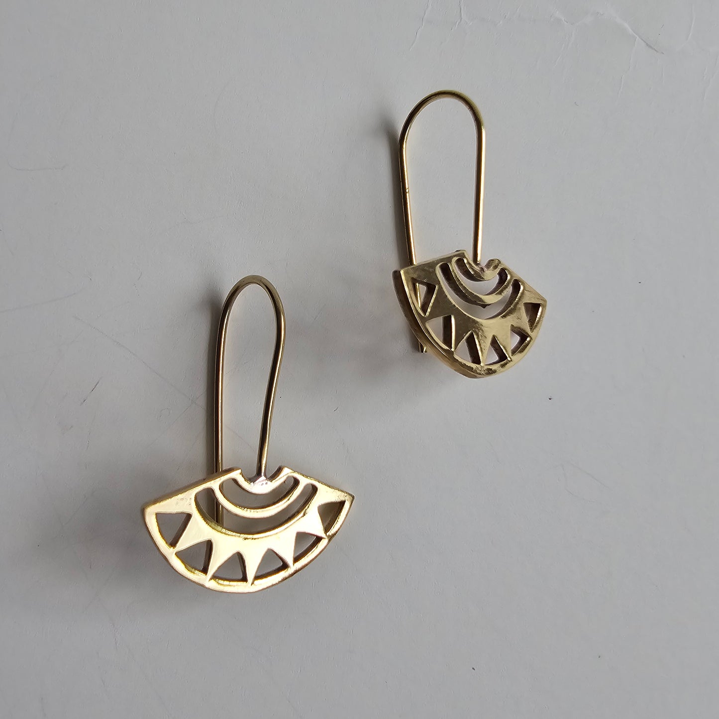 Sunmoon hook earrings