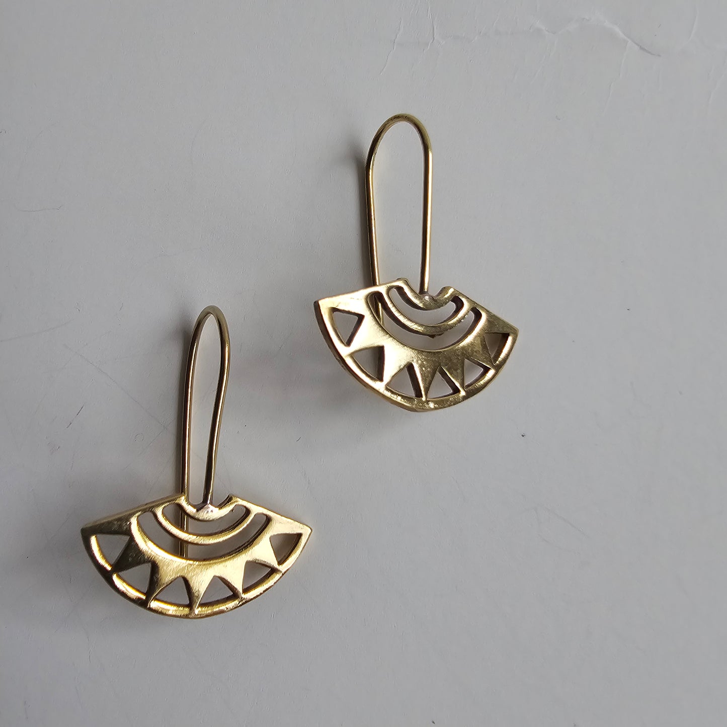 Sunmoon hook earrings