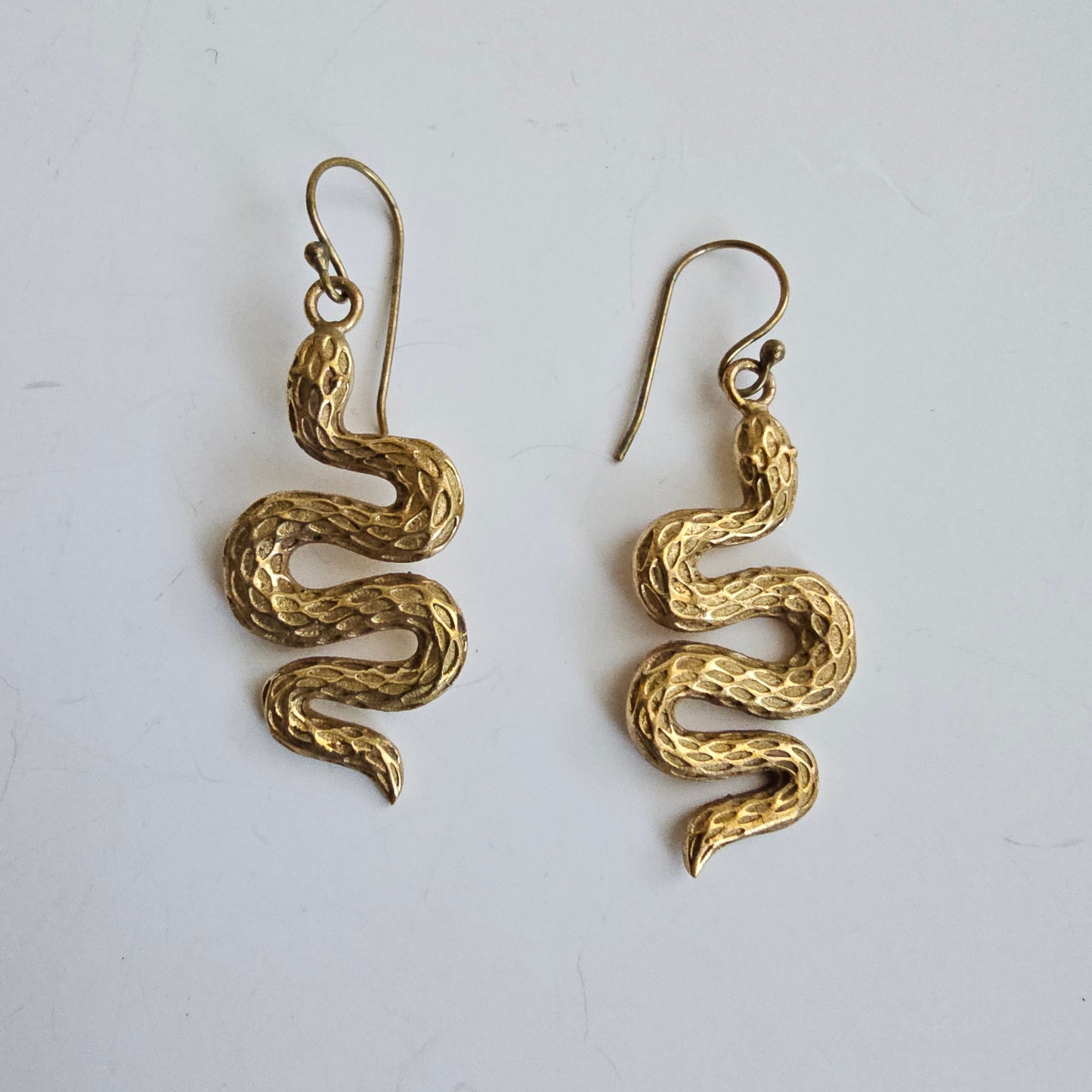 Snake earrings